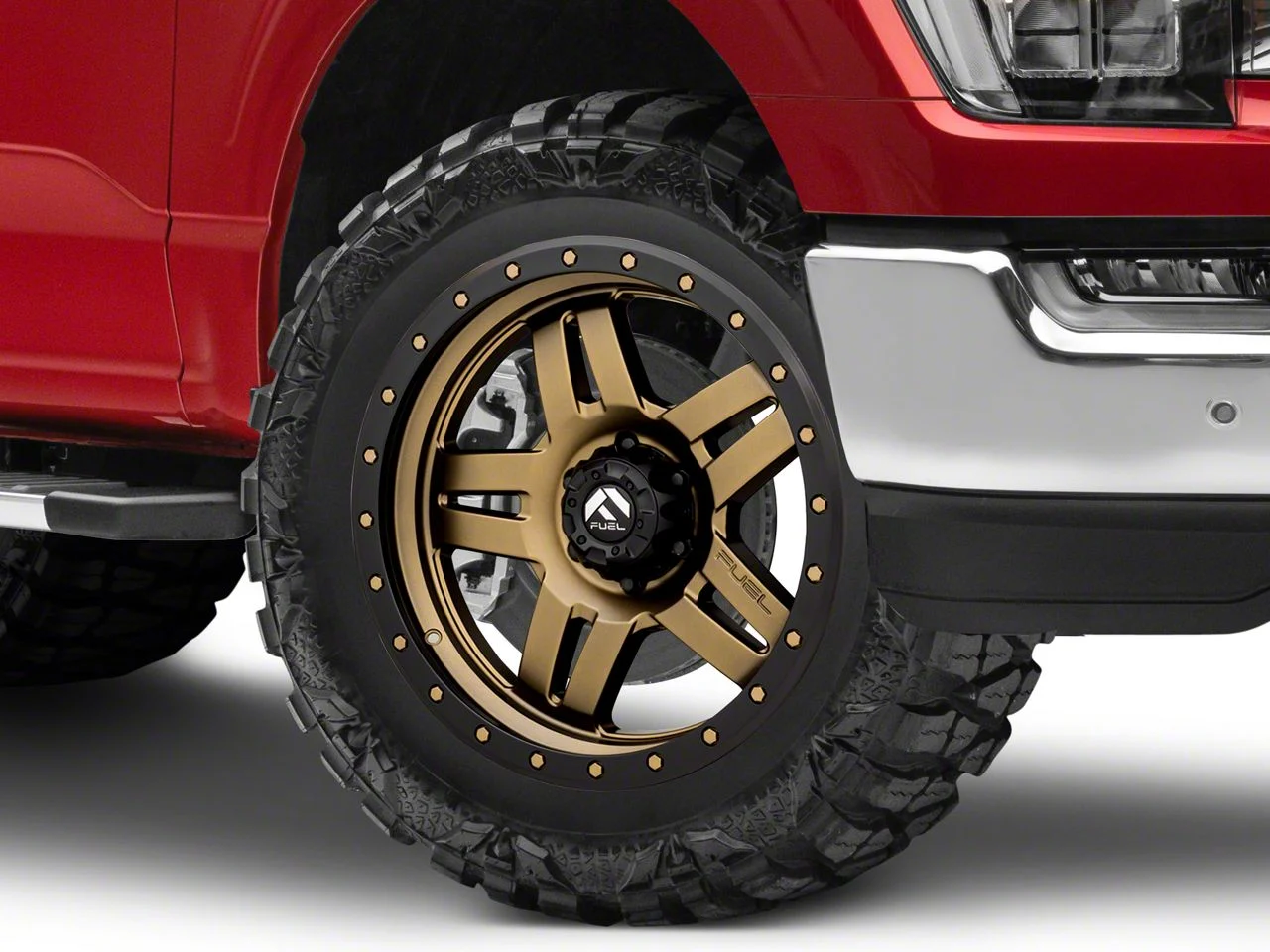Fuel Wheels Anza Bronze 6-Lug Wheel; 20x9; 1mm Offset (21-26 F-150)