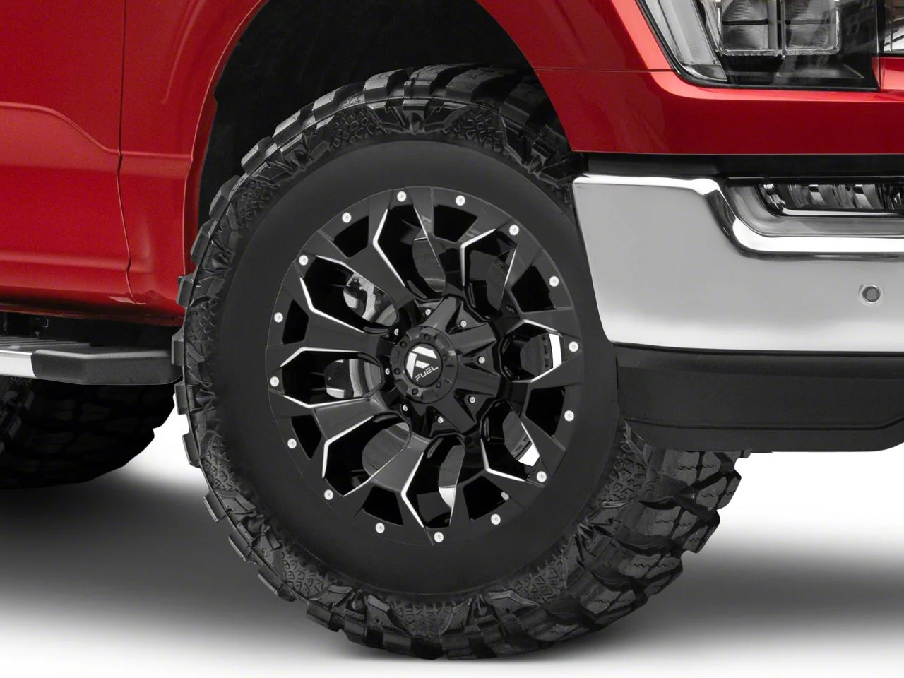 Fuel Wheels Assault Gloss Black Milled 6-Lug Wheel; 18x9; 1mm Offset (21-26 F-150)