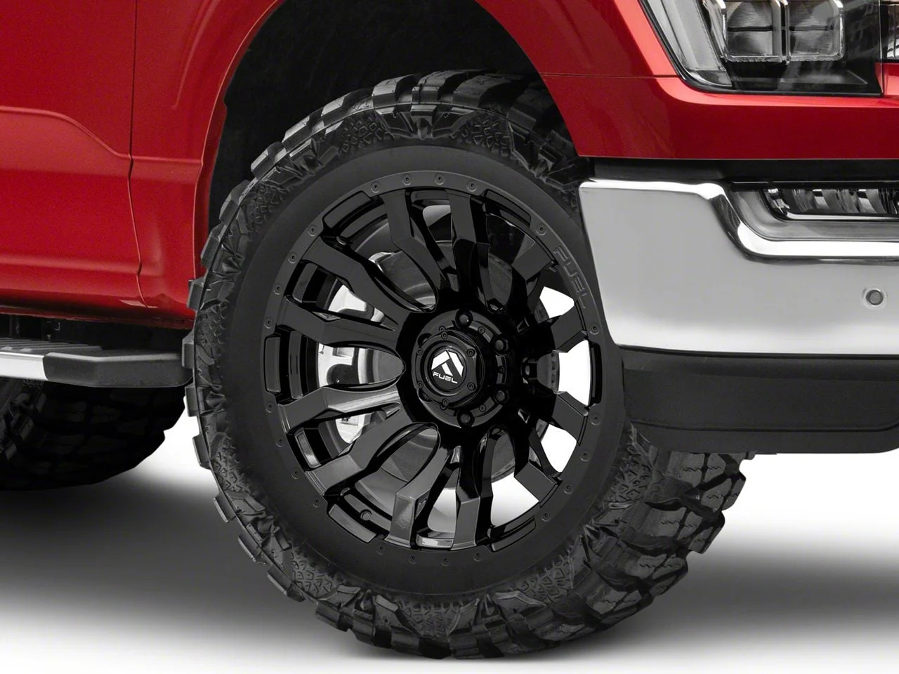 Fuel Wheels Blitz Gloss Black 6-Lug Wheel; 20x10; -18mm Offset (21-26 F-150)