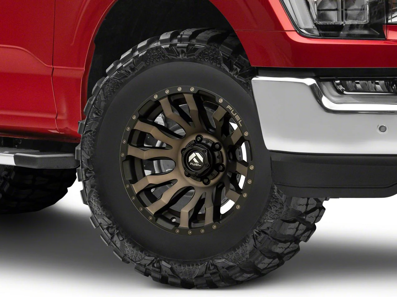 Fuel Wheels Blitz Matte Black with Dark Tint 6-Lug Wheel; 17x9; 1mm Offset (21-26 F-150)
