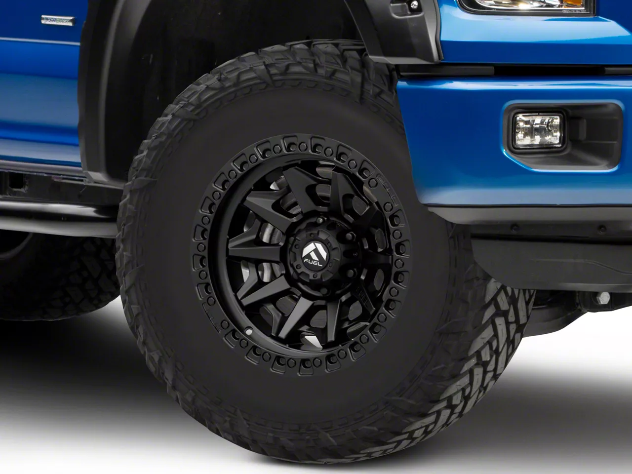 Fuel Wheels Covert Matte Black 6-Lug Wheel; 17x9; 1mm Offset (15-20 F-150)