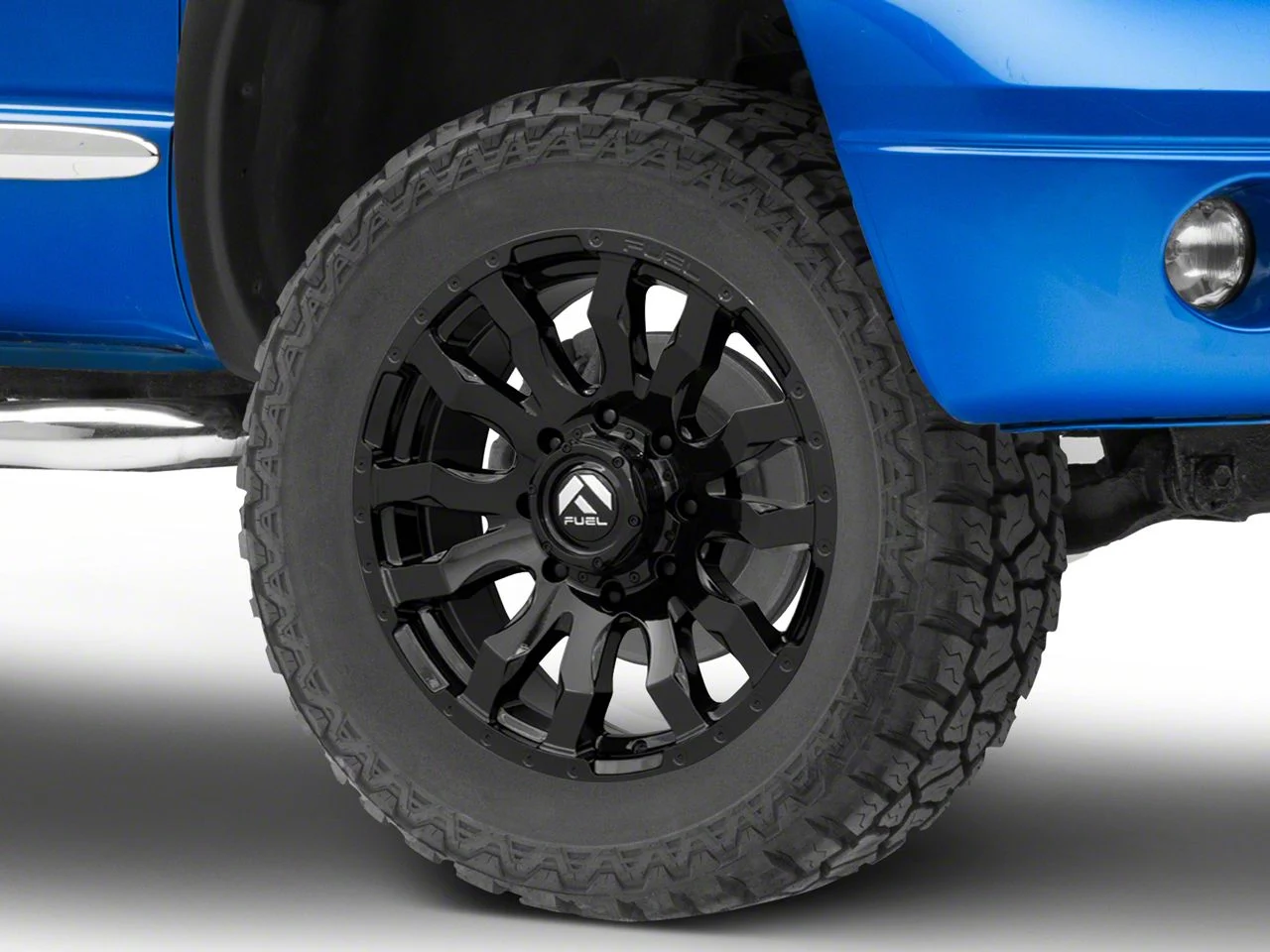 Fuel Wheels Blitz Gloss Black 8-Lug Wheel; 20x9; 1mm Offset (06-08 RAM 1500 Mega Cab)