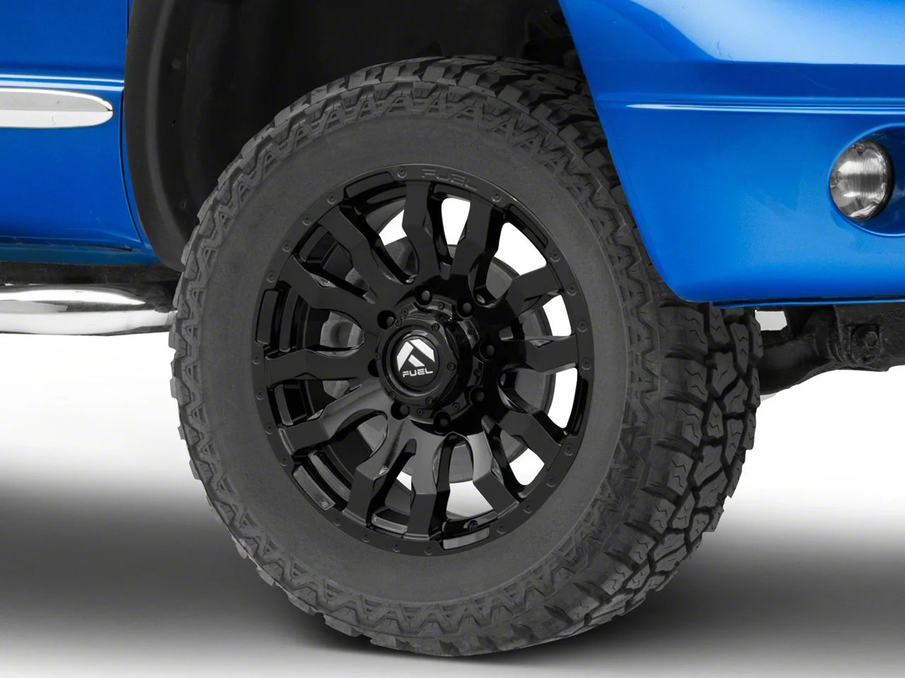 Fuel Wheels Blitz Gloss Black 8-Lug Wheel; 20x9; 20mm Offset (06-08 RAM 1500 Mega Cab)