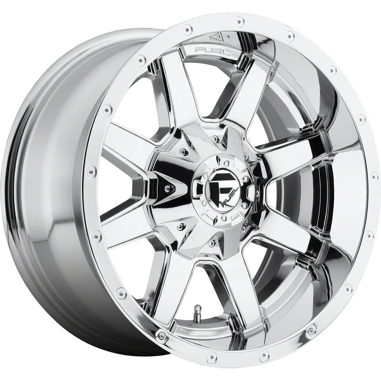 Fuel Wheels Maverick Chrome 8-Lug Wheel; 18x9; -12mm Offset (06-08 RAM 1500 Mega Cab)