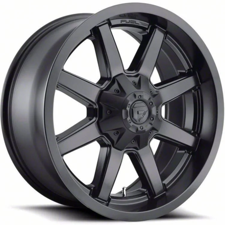 Fuel Wheels Maverick Matte Black 8-Lug Wheel; 20x10; -18mm Offset (06-08 RAM 1500 Mega Cab)