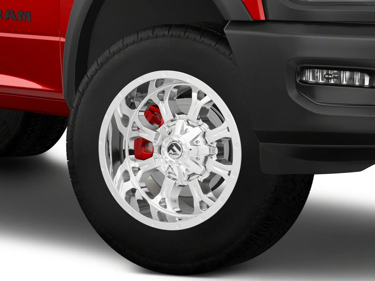 Fuel Wheels Krank Chrome 8-Lug Wheel; 20x10; -12mm Offset (19-26 RAM 2500)