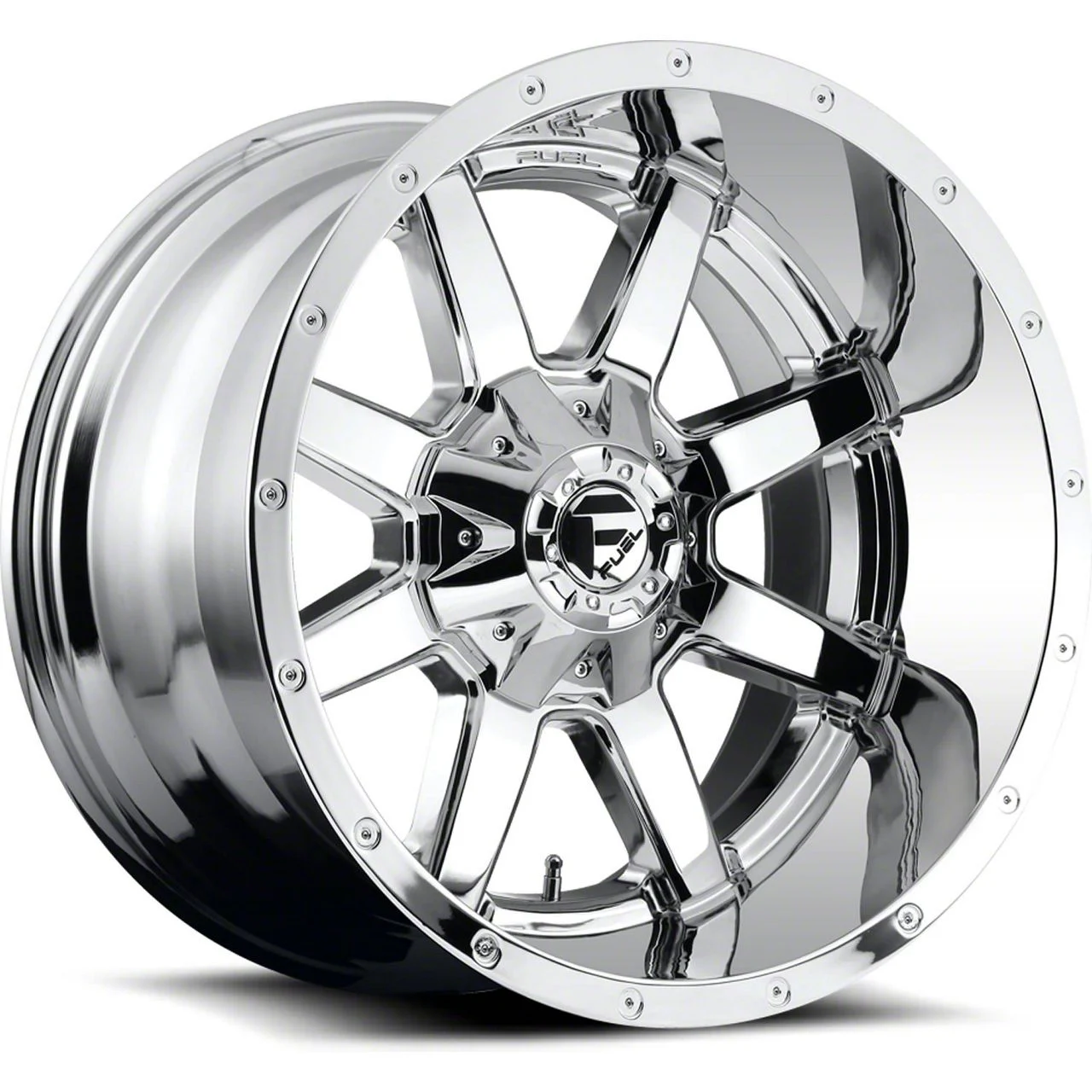 Fuel Wheels Maverick Chrome 8-Lug Wheel; 20x12; -44mm Offset (19-26 RAM 2500)