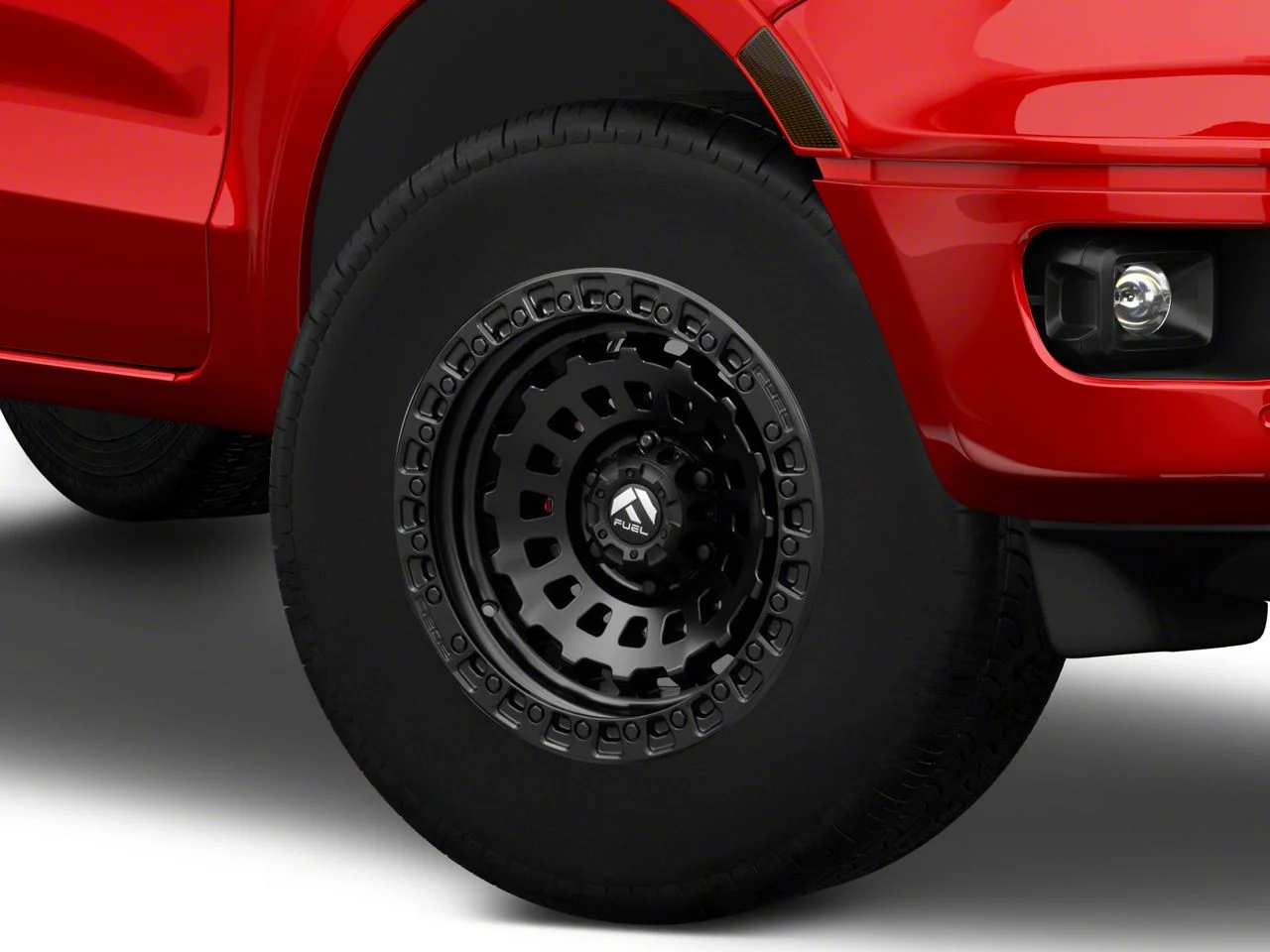 Fuel Wheels Zephyr Matte Black 6-Lug Wheel; 17x9; 1mm Offset (19-23 Ranger)