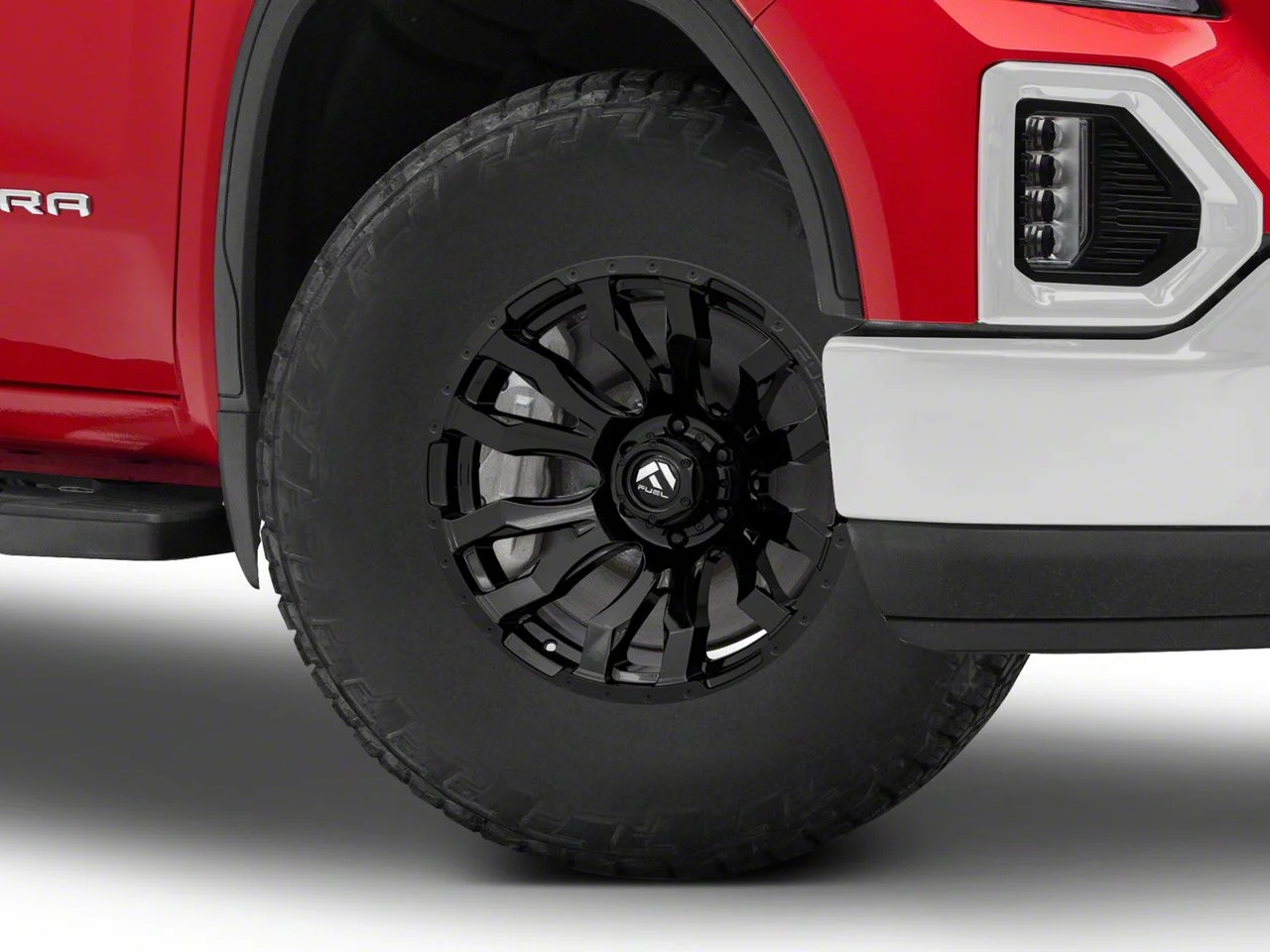 Fuel Wheels Blitz Gloss Black 6-Lug Wheel; 17x9; 1mm Offset (19-26 Sierra 1500)