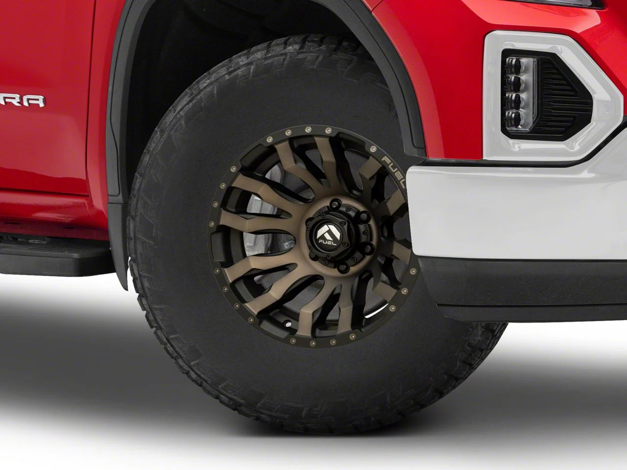 Fuel Wheels Blitz Matte Black with Dark Tint 6-Lug Wheel; 17x9; 1mm Offset (19-26 Sierra 1500)