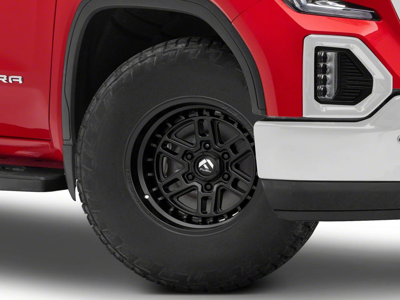 Fuel Wheels Nitro Matte Black 6-Lug Wheel; 17x9; 1mm Offset (19-26 Sierra 1500)