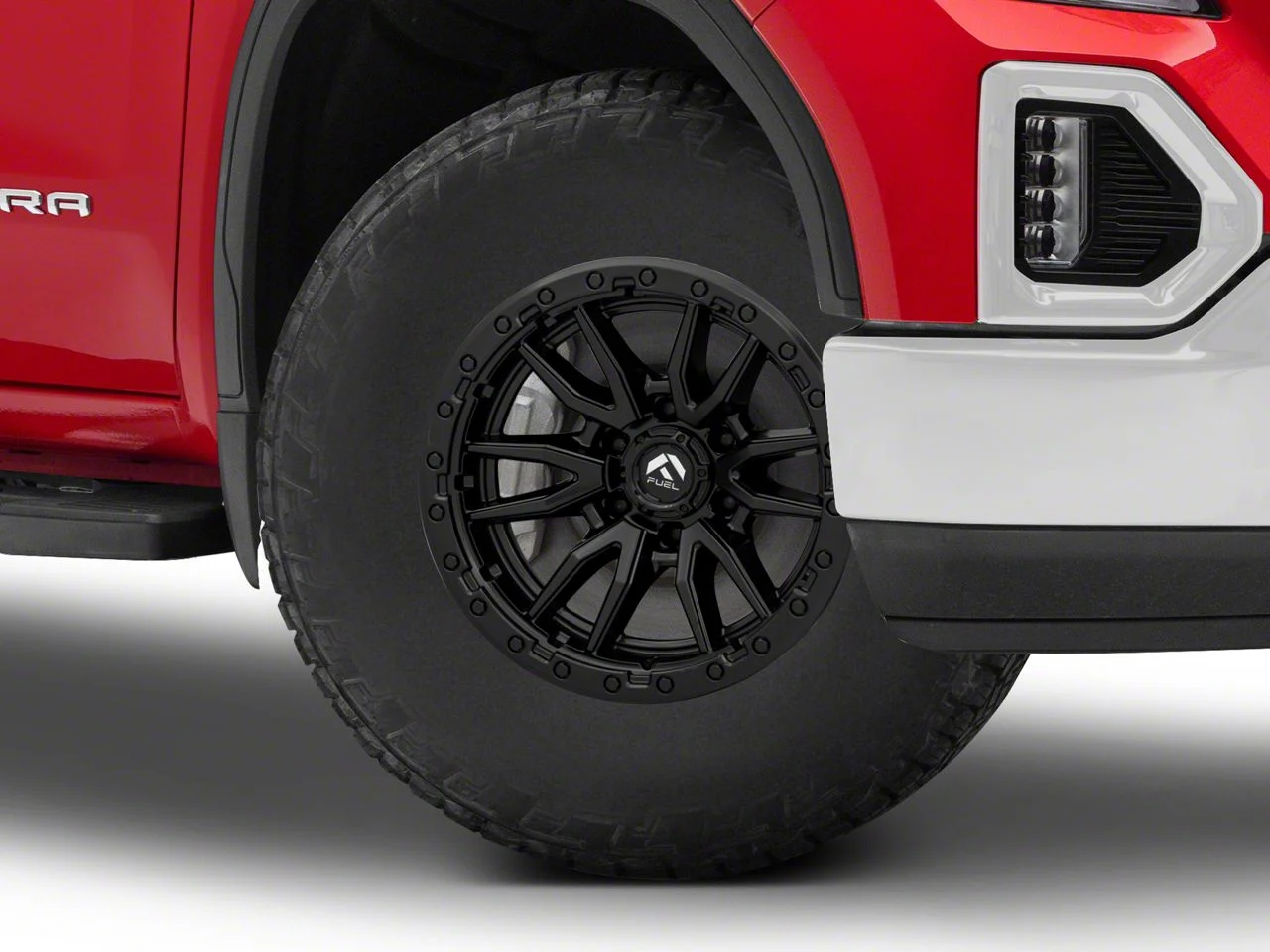 Fuel Wheels Rebel Matte Black 6-Lug Wheel; 17x9; -12mm Offset (19-26 Sierra 1500)