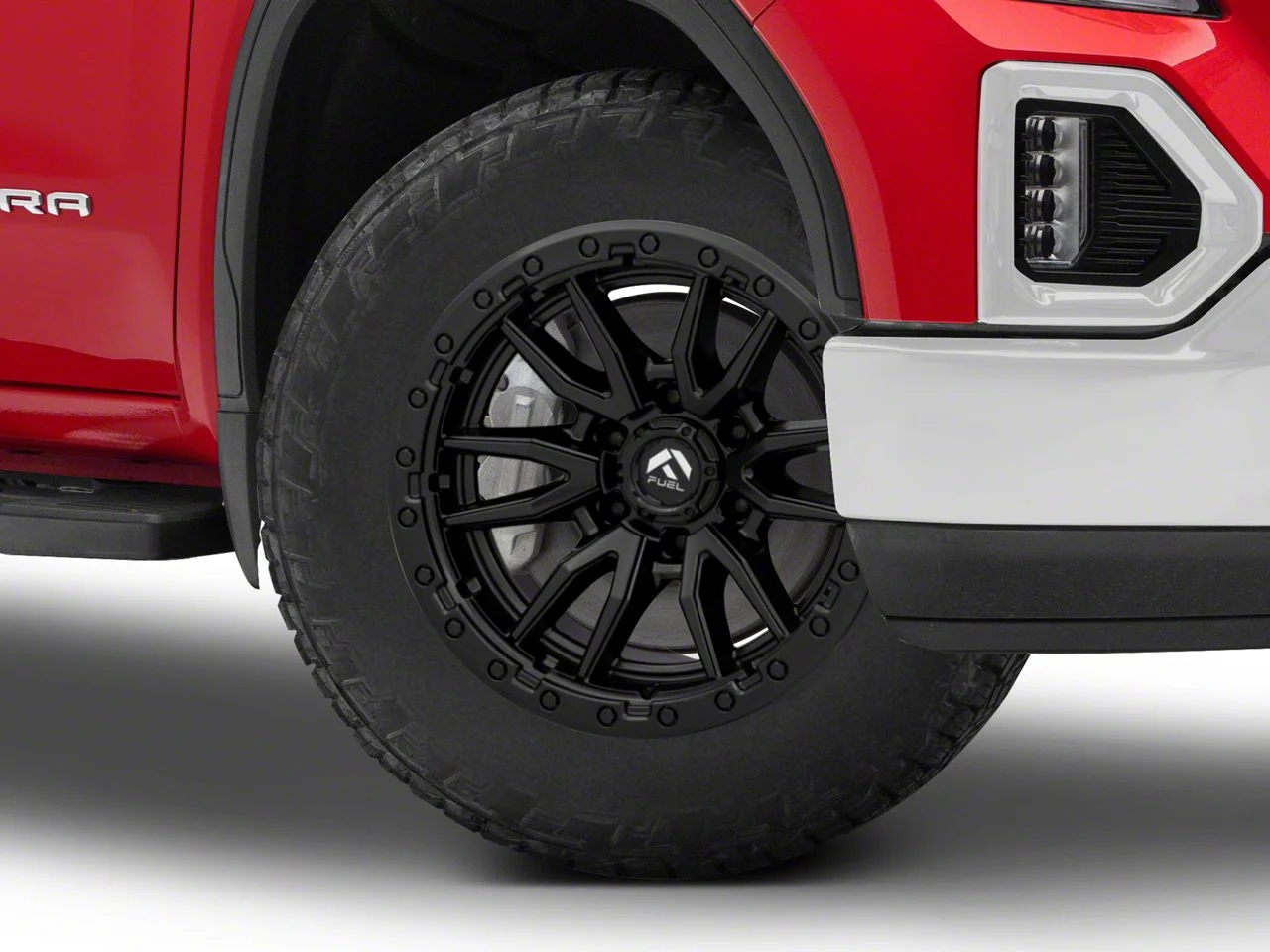 Fuel Wheels Rebel Matte Black 6-Lug Wheel; 20x10; -18mm Offset (19-26 Sierra 1500)