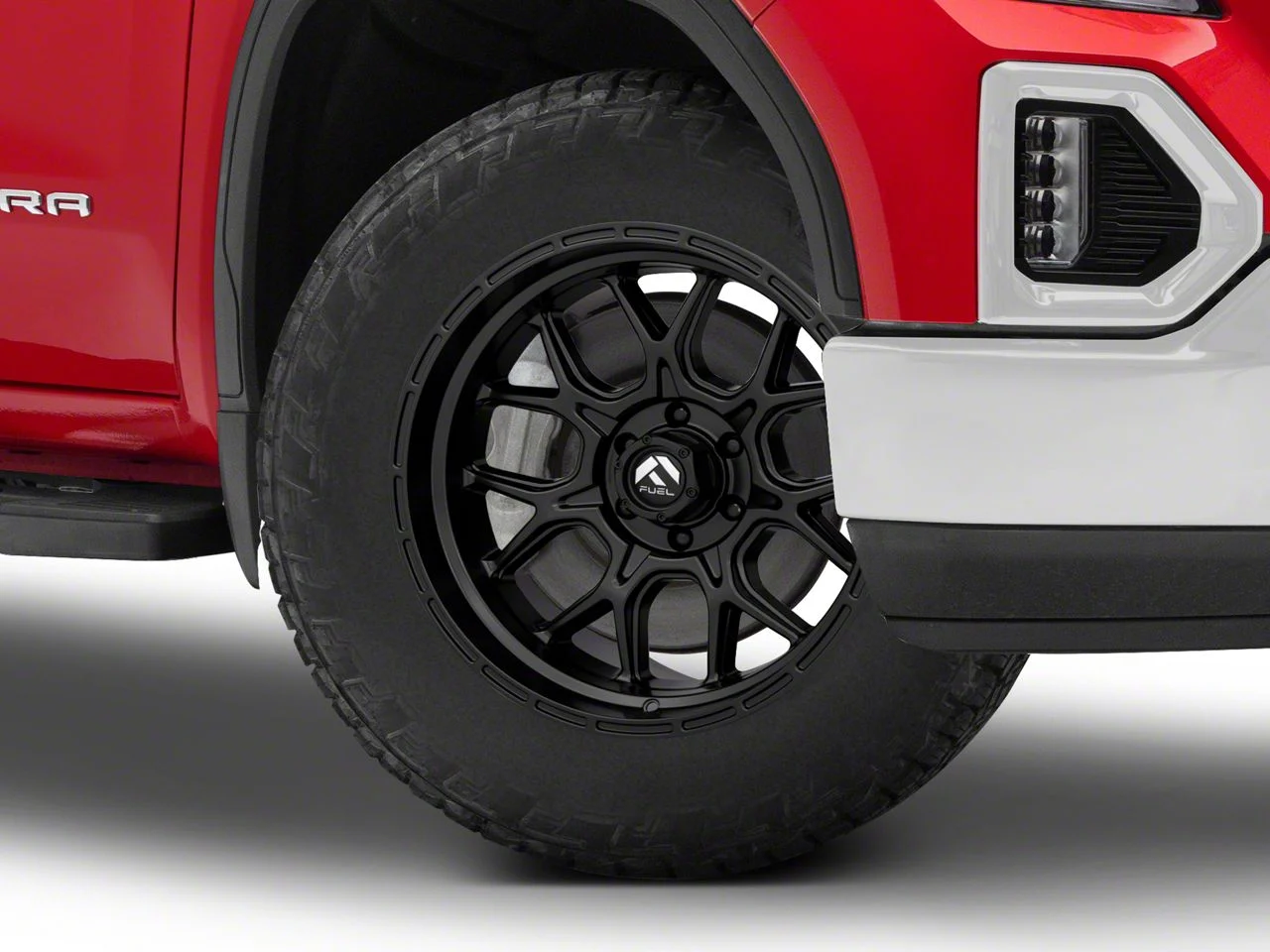 Fuel Wheels Tech Matte Black 6-Lug Wheel; 20x10; -18mm Offset (19-26 Sierra 1500)