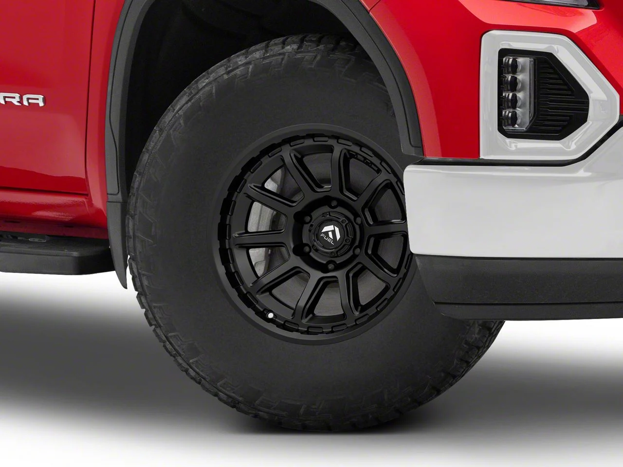 Fuel Wheels Torque Matte Black 6-Lug Wheel; 17x9; -12mm Offset (19-26 Sierra 1500)