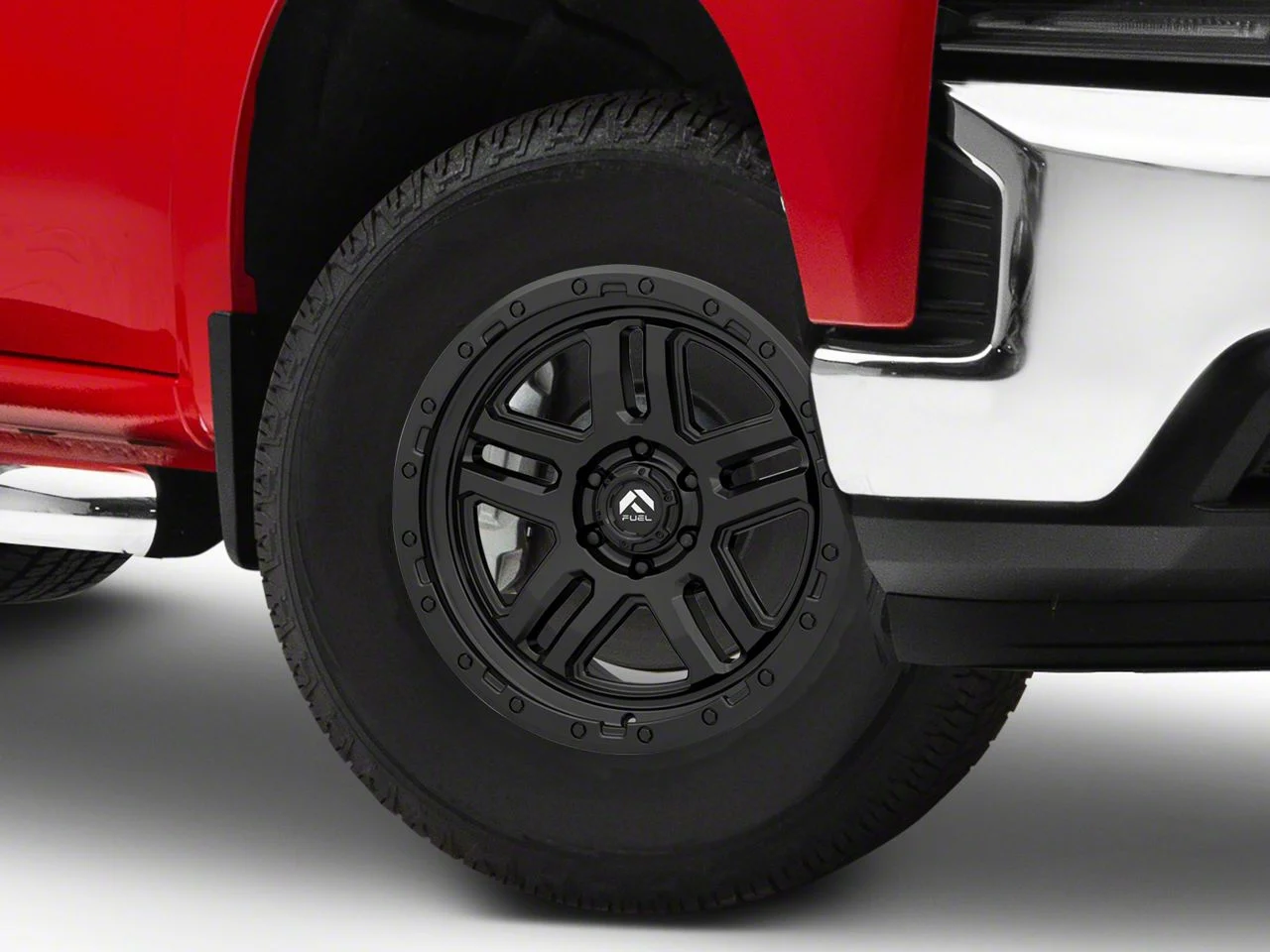 Fuel Wheels Ammo Matte Black 6-Lug Wheel; 17x9; 1mm Offset (19-26 Silverado 1500)