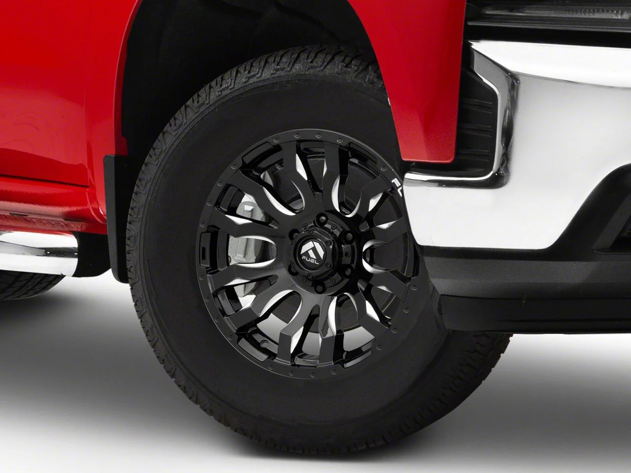 Fuel Wheels Blitz Gloss Black Milled 6-Lug Wheel; 17x9; -12mm Offset (19-26 Silverado 1500)