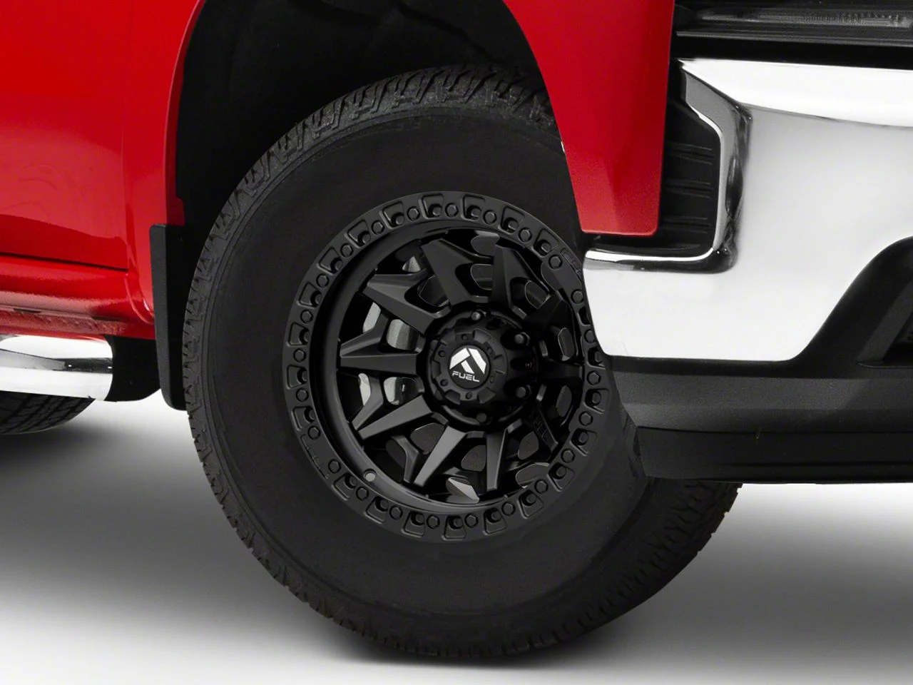 Fuel Wheels Covert Matte Black 6-Lug Wheel; 17x9; -12mm Offset (19-26 Silverado 1500)