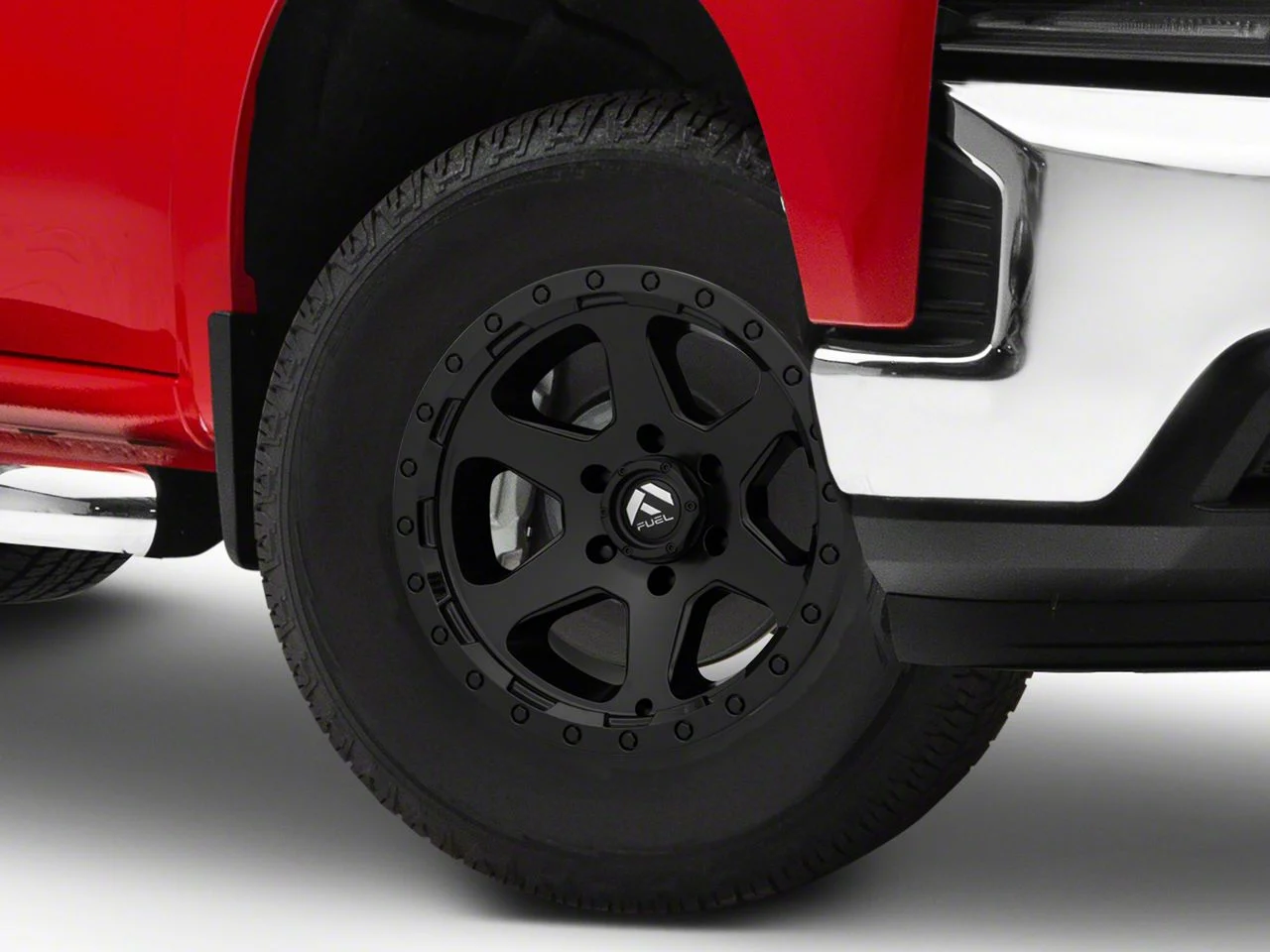 Fuel Wheels Ripper Matte Black 6-Lug Wheel; 17x9; -12mm Offset (19-26 Silverado 1500)