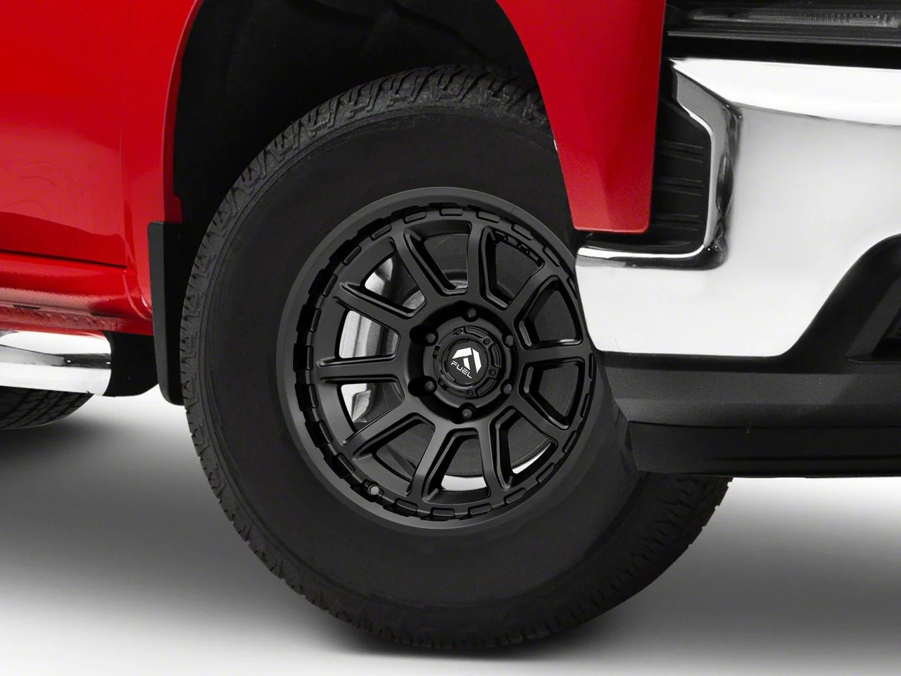 Fuel Wheels Torque Matte Black 6-Lug Wheel; 17x9; -12mm Offset (19-26 Silverado 1500)