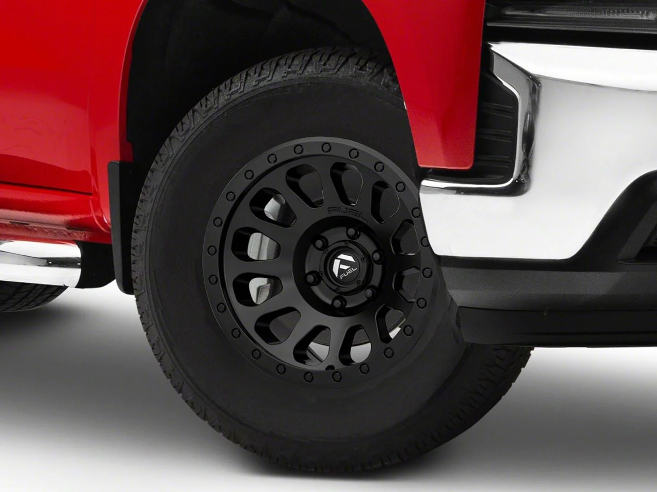Fuel Wheels Vector Matte Black 6-Lug Wheel; 17x8.5; -6mm Offset (19-26 Silverado 1500)