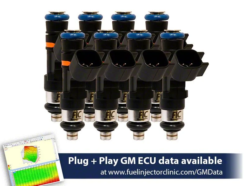 Fuel Injector Clinic High-Z Impedance Fuel Injectors; 445cc (07-13 V8 Silverado 1500)