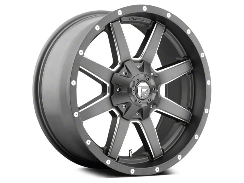 Fuel Wheels Maverick Matte GunMetal 5-Lug Wheel; 20x9; 1mm Offset (09-18 RAM 1500)