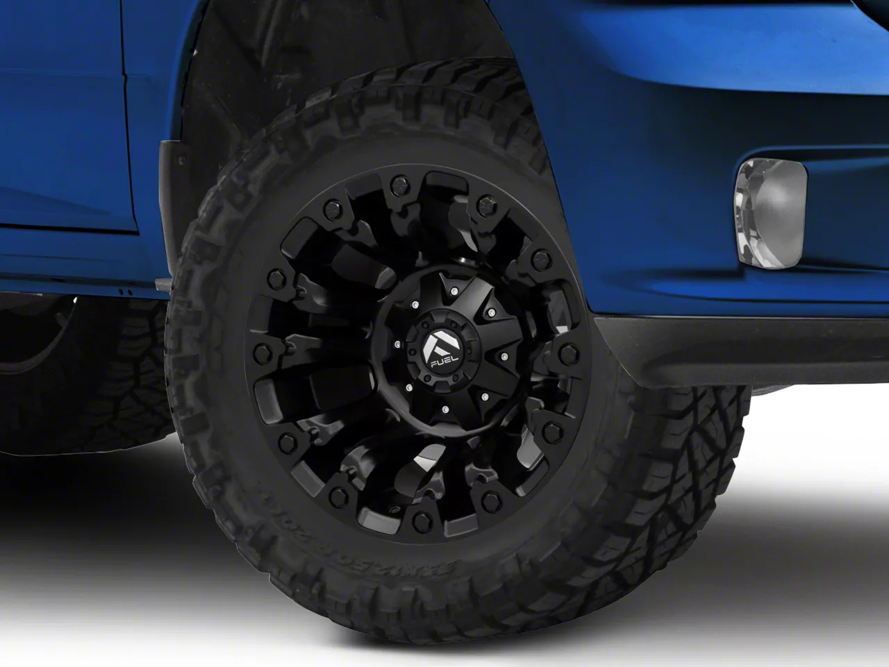 Fuel Wheels Vapor Matte Black 5-Lug Wheel; 18x9; -12mm Offset (09-18 RAM 1500)