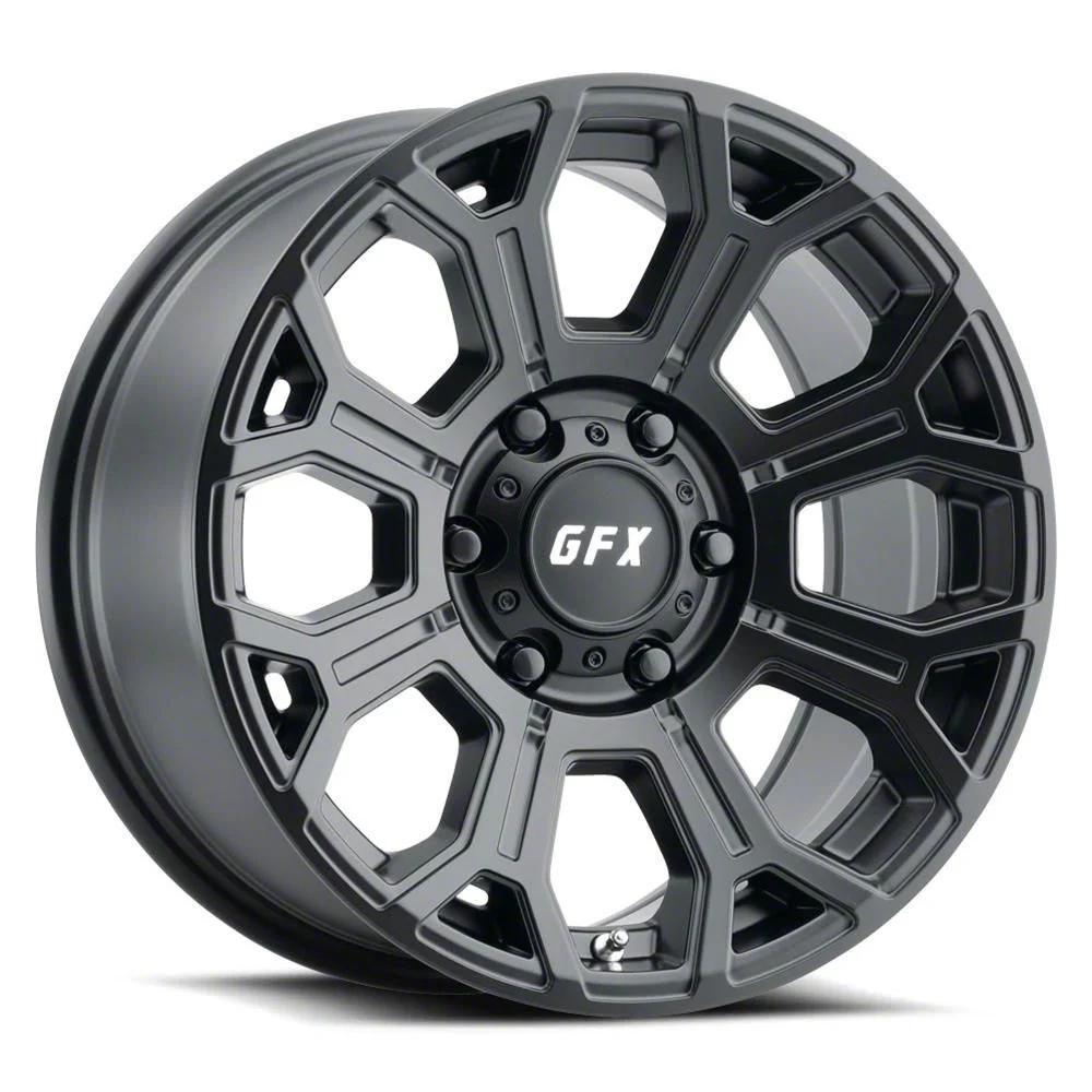 G-FX TR-19 Matte Black 6-Lug Wheel; 20x10; -19mm Offset (19-26 Sierra 1500)