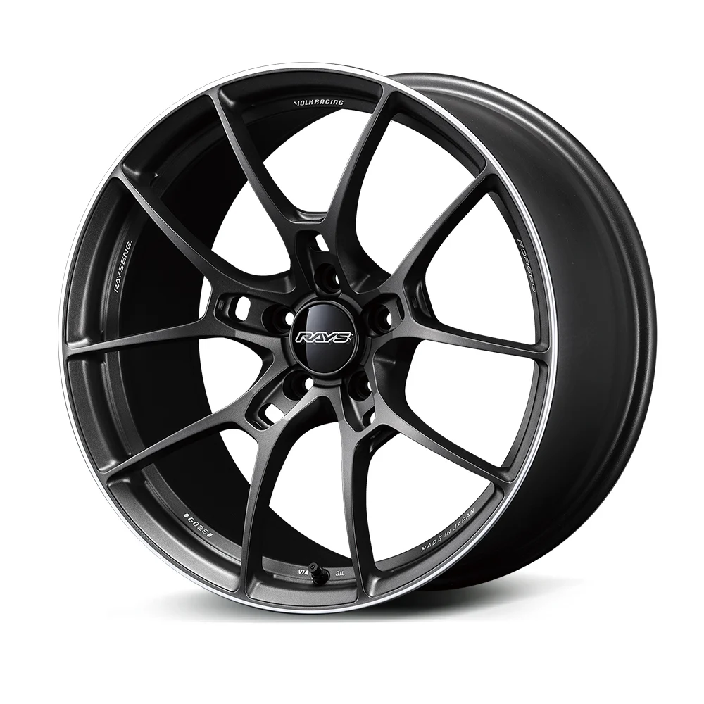 G025 19X9.0 +27 5-112 MATTE GUNBLACK / DC