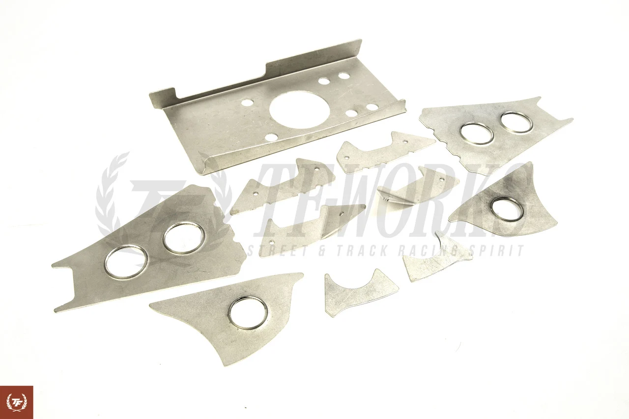 GKtech V2 S13 R32 Skyline Subframe Weld In Reinforcement Plates