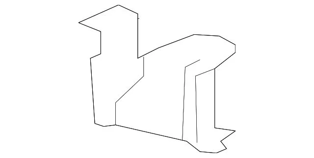 Bumper Bracket; Front Left; Inner (07-13 Sierra 1500)
