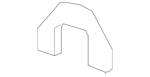 Bumper Bracket; Front Right (14-19 Sierra 1500)