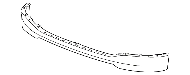 Bumper Deflector; Front (16-18 Sierra 1500)
