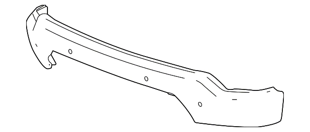 Front Bumper Face Bar; Pre-Drilled for Front Parking Sensors; Primed (19-21 Sierra 1500)