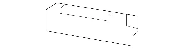 Bumper Reinforcement Bracket; Front Left (07-13 Sierra 1500)