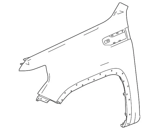 Fender; Front Left (19-26 Sierra 1500)