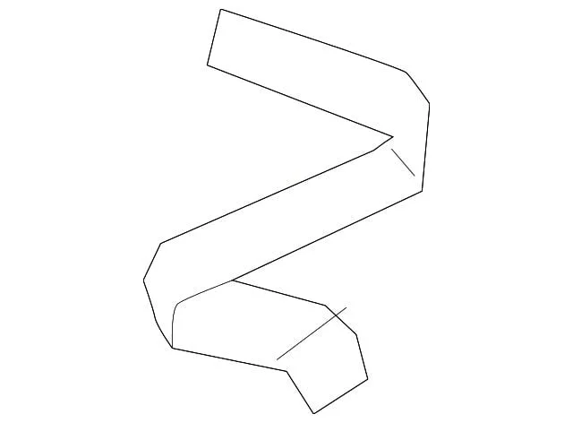 Fender Brace; Front Right; Lower Brace (14-18 Sierra 1500)