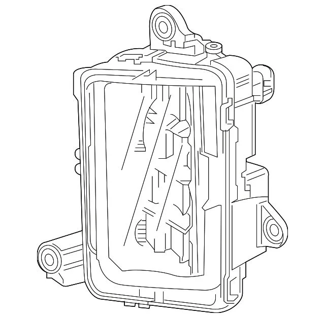 Fog Light Assembly; Passenger Side (19-26 Sierra 1500)