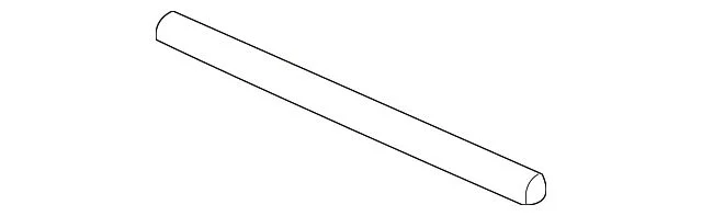 Frame Crossmember; Front (09-18 Sierra 1500 Regular Cab, Extended Cab, Double Cab)