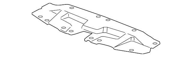 Panel Molding; Front (07-13 Sierra 1500)