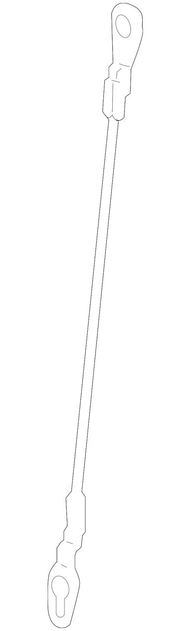Tailgate Check Cable; Right (07-13 Sierra 1500)