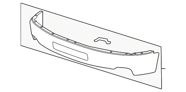 Front Bumper Face Bar; Chrome (11-14 Sierra 2500 HD)