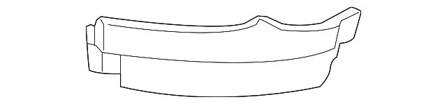 Front Bumper to Body Filler Panel; Driver Side; Primed (15-19 Sierra 2500 HD)