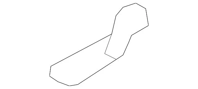 Fender Brace; Front Right; Hood Hinge Bracket (07-14 Sierra 2500 HD)