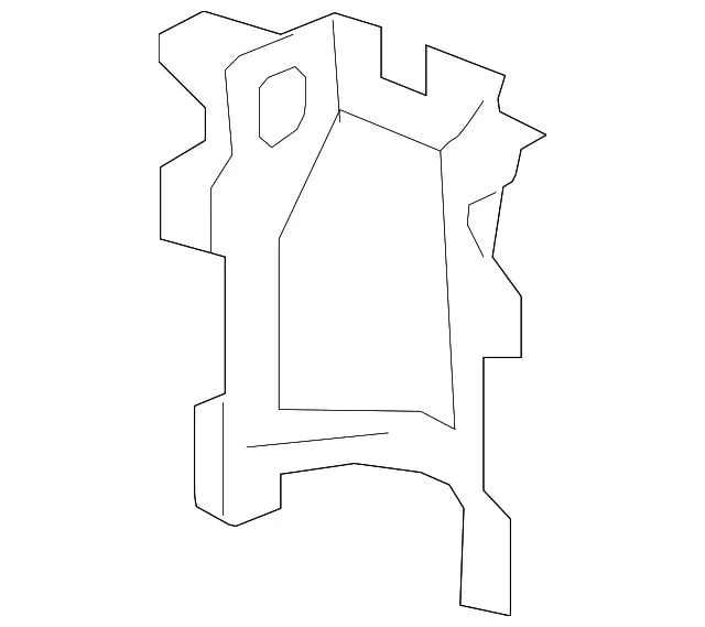 Radiator Support; Right; Side Bracket (07-14 6.0L Sierra 2500 HD)