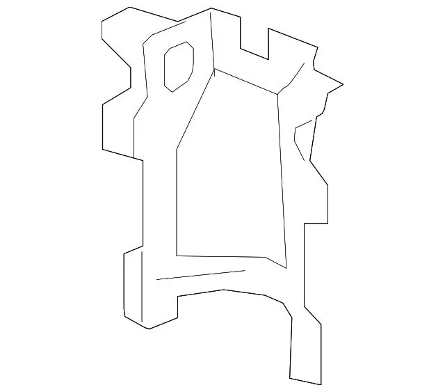 Radiator Support; Center (07-14 Sierra 2500 HD)