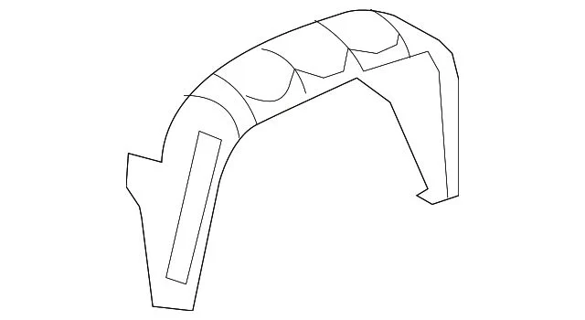 Wheel Housing; Rear Left (07-14 Sierra 2500 HD)