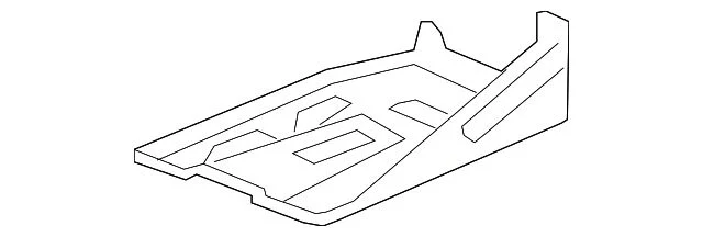 Battery Tray; Left (07-13 Silverado 1500)