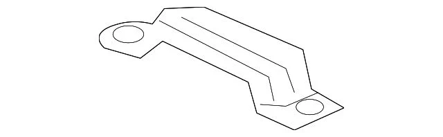 Bumper Cover Retainer; Front; Impact Bar (14-18 Silverado 1500)